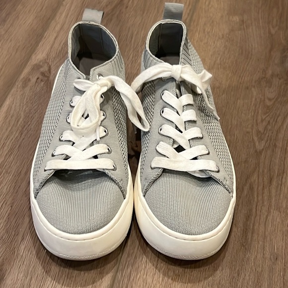Steve Madden Shoes - Steve Madden Bardo Sneaker grey knit chunky platform lace up Y2K Size 8.5